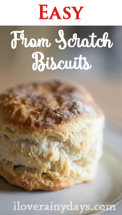 recipe for easy homemade biscuits